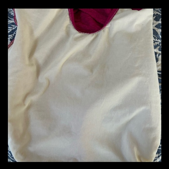 One piece raspberry colored bathing suit - Picture 7 of 7